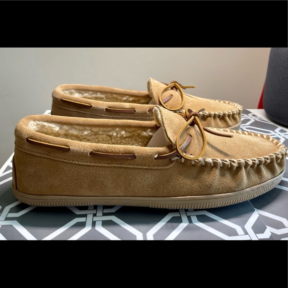 Florsheim Moc Toe Tie Slipper Men Size 11 New - Picture 4 of 9